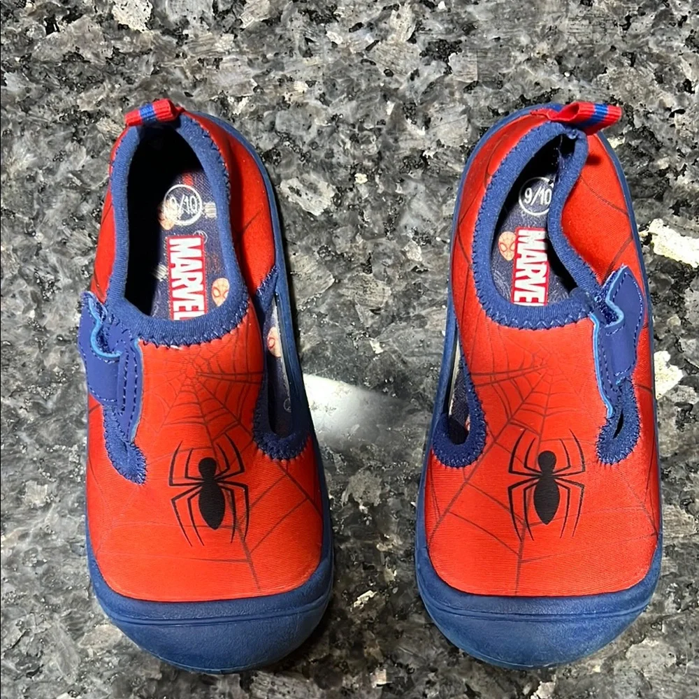 Marvel Red and Blue Water Shoes with Spider Design